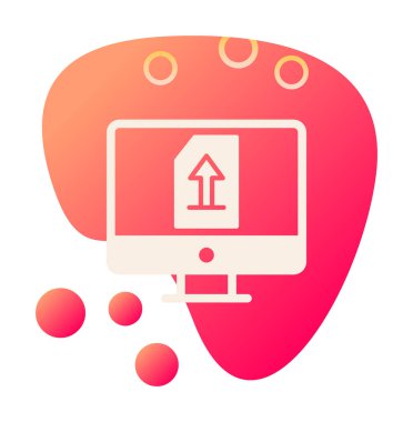 Simgeyi trendy düz tarzda yükle