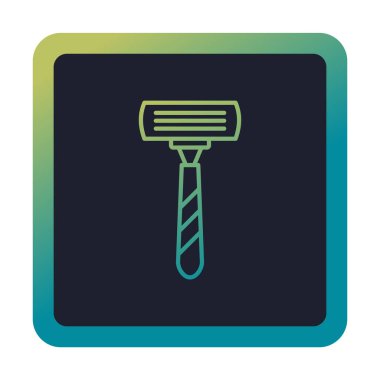 Jilet. Web simgesi basit illüstrasyon