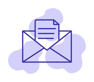 Harf simgesi vektör illüstrasyonu