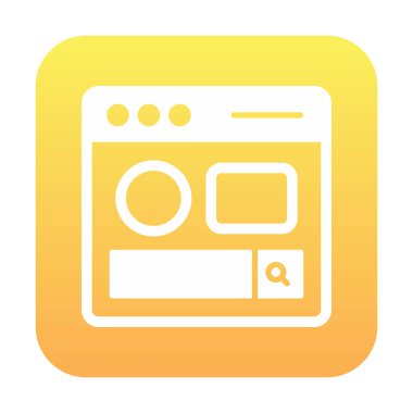 Basit sayfa satırını, ana vektör ögelerini ara