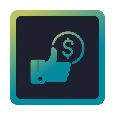 Basit En İyi Fiyat simgesi, vektör illüstrasyonu