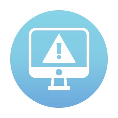 ünlem işareti, uyarı simgesi vektör illüstrasyonu