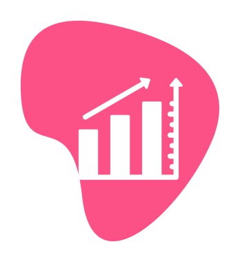 Grafik. Web simgesi basit illüstrasyon 