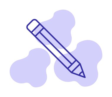 kalem simgesi vektör illüstrasyonu