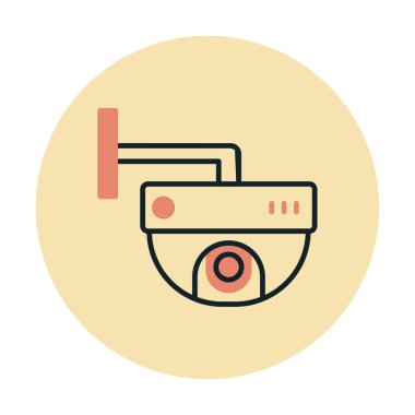 Gözetleme. Web simgesi basit illüstrasyon