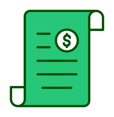 Bill simgesi, vektör çizimi 