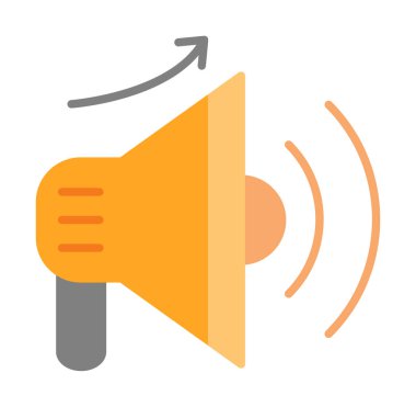 Basit Pazarlama Incerase simgesi, vektör illüstrasyonu