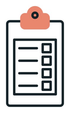 Pano simgesi, vektör illüstrasyonu basit tasarım