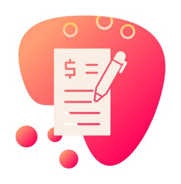 İçerik Oluşturucu ikon vektör çizimi