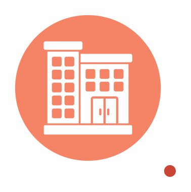 Yapı simgesinin vektör illüstrasyonu