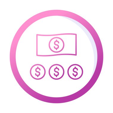 para simgesi, vektör illüstrasyonu basit tasarım