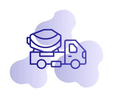 Somut Karıştırıcı Simgesi Tasarımı