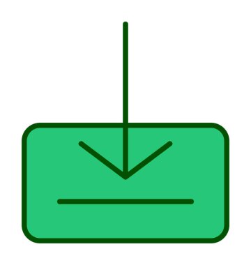  Simge indir, vektör illüstrasyonu basit tasarım