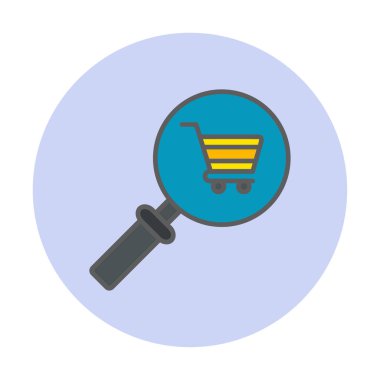 Büyütücü Cam Hat Simgesi