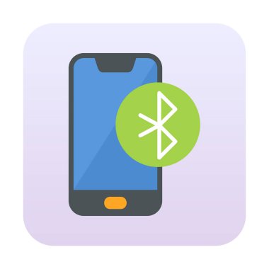 Bluetooth simgesi vektör çizim