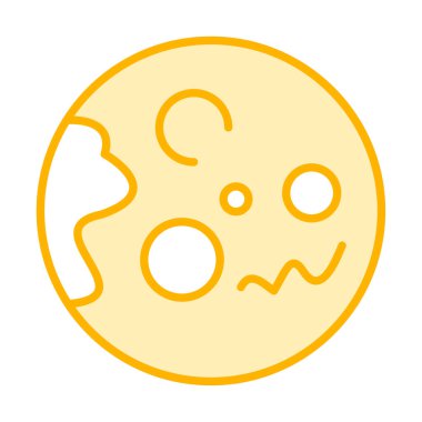 Gezegenler simgesi, vektör illüstrasyonu