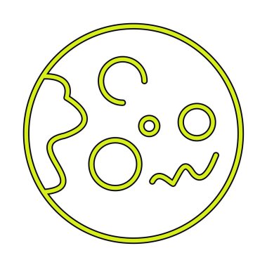 Gezegenler simgesi, vektör illüstrasyonu