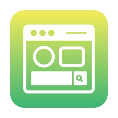 Basit sayfa satırını, ana vektör ögelerini ara