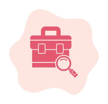 Görev simgesi vektör illüstrasyonu