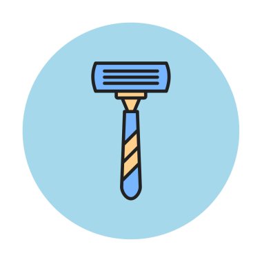 Jilet. Web simgesi basit illüstrasyon