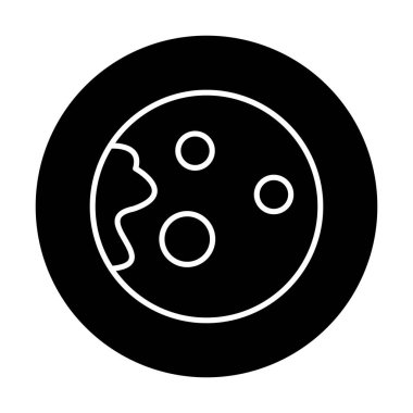 Gezegenler simgesi, vektör illüstrasyonu