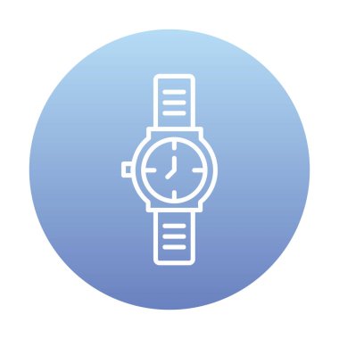 Kol saati. Web simgesi basit tasarım