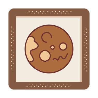 Gezegenler simgesi, vektör illüstrasyonu