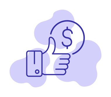 Basit En İyi Fiyat simgesi, vektör illüstrasyonu