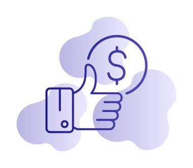 Basit En İyi Fiyat simgesi, vektör illüstrasyonu