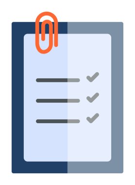 Notes web icon, vector illustration