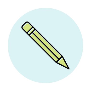 kalem simgesi vektör illüstrasyonu