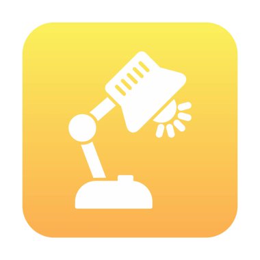 tablo lambası vektör illüstrasyonu