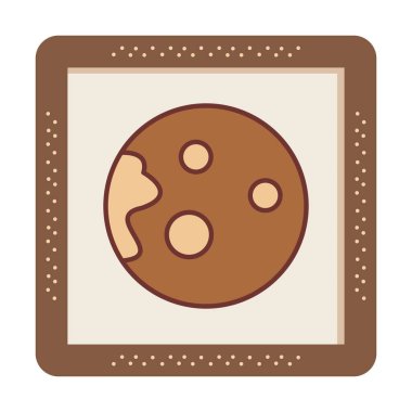 Gezegenler simgesi, vektör illüstrasyonu