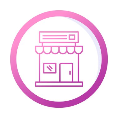 Basit simge vektör illüstrasyonunu sakla