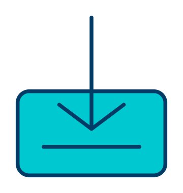  Simge indir, vektör illüstrasyonu basit tasarım