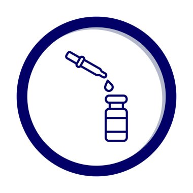 Bırakıcı simgesi vektör illüstrasyon grafik tasarımı