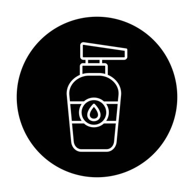 Beyaz arkaplanda bebek yağı vektör illüstrasyonu