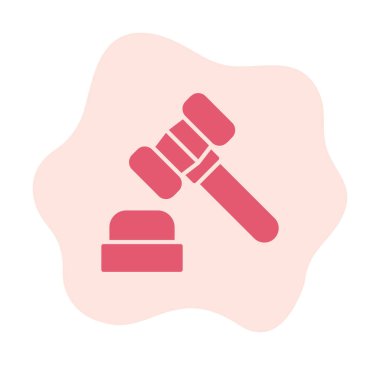 Yargıç Tokmak simgesi, satır biçimi 