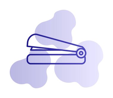 Modern zımba simgesinin vektör illüstrasyonu              