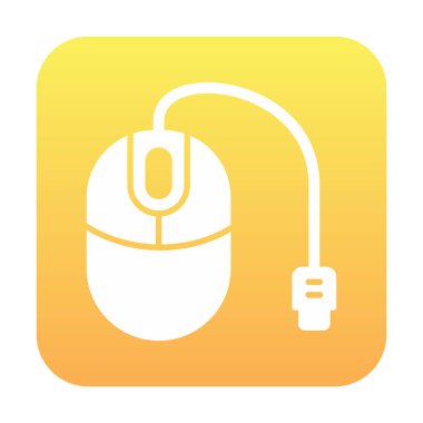 Fare simgesi, web basit illüstrasyonu