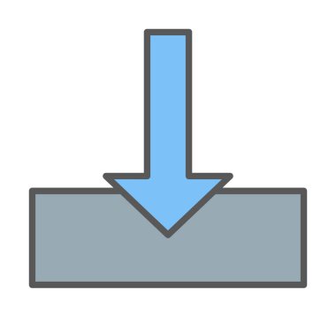  Simge indir, vektör illüstrasyonu basit tasarım