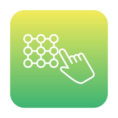 Erişim Kodu vektör çizimi