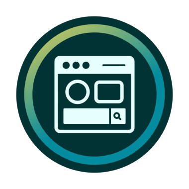 Basit sayfa satırını, ana vektör ögelerini ara