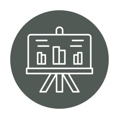 İnşaat planı simgesinin vektör illüstrasyonu               