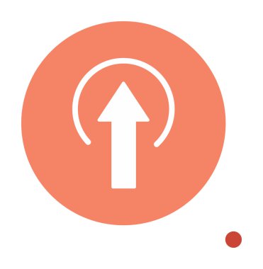 Simge işareti vektör çizim upload