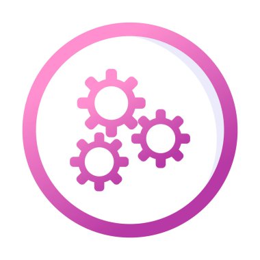 Ayar web simge vektör çizim