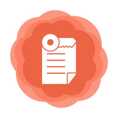 Notes web icon, vector illustration