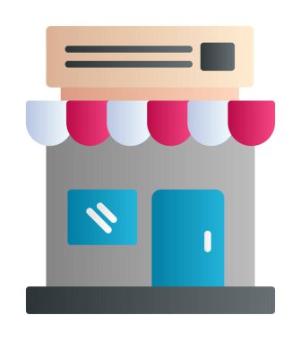 Basit simge vektör illüstrasyonunu sakla