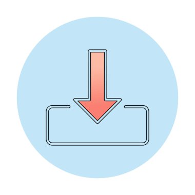  Simge indir, vektör illüstrasyonu basit tasarım