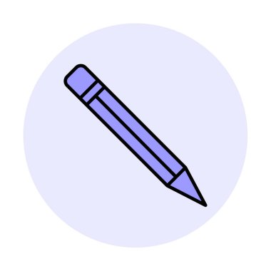 kalem simgesi vektör illüstrasyonu